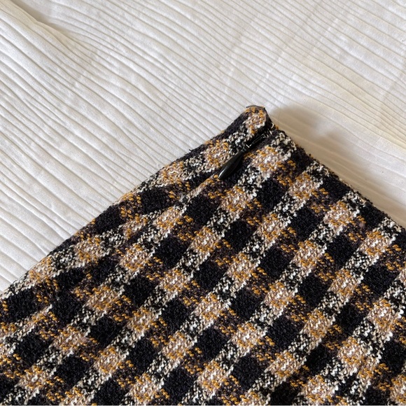 Brand New- Derek Lam 10 Crosby Natia Twisted Ruffle Trim Skirt in Black 🤍 - Picture 9 of 12